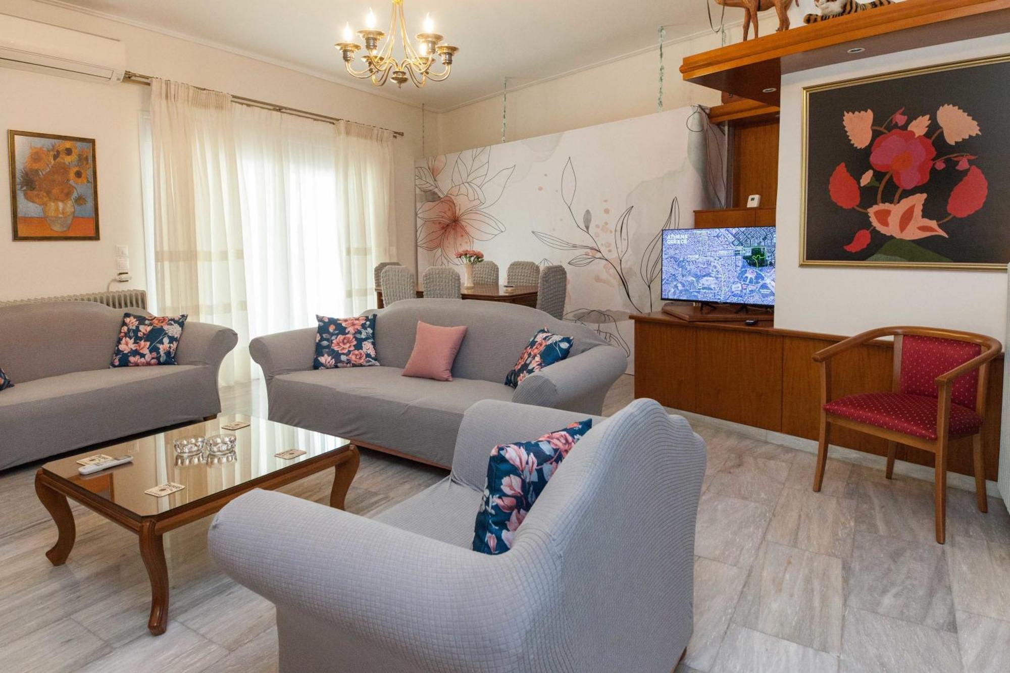 אתונה Classical 2 Bd Beauty Apt In Peaceful Chalandri מראה חיצוני תמונה